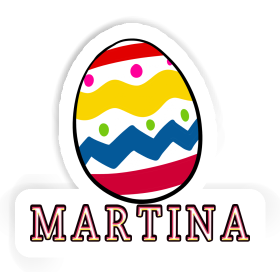 Sticker Easter Egg Martina Image