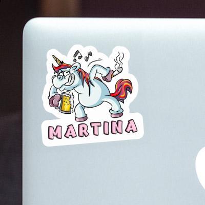 Licorne Autocollant Martina Laptop Image