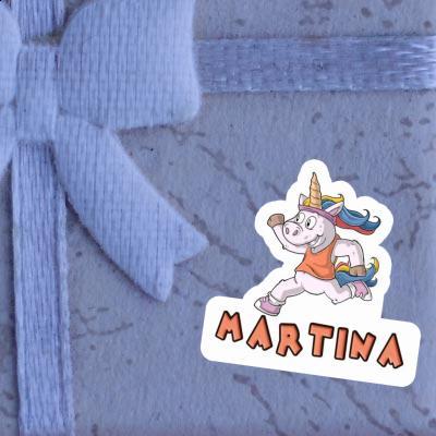 Sticker Martina Runner Gift package Image