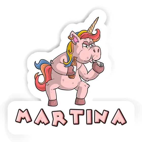 Sticker Martina Smoker Notebook Image