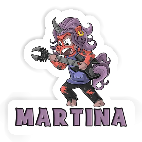 Sticker Rocking Unicorn Martina Gift package Image