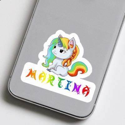 Autocollant Licorne Martina Laptop Image