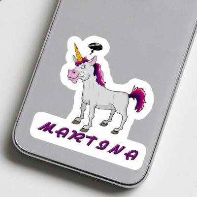 Autocollant Licorne Martina Gift package Image