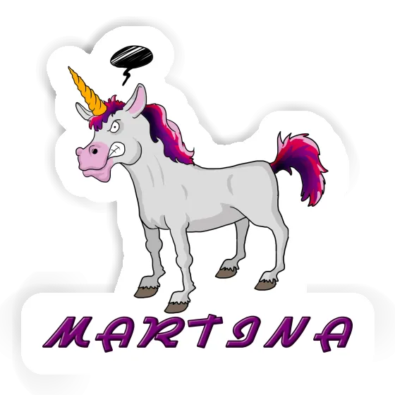 Autocollant Licorne Martina Gift package Image