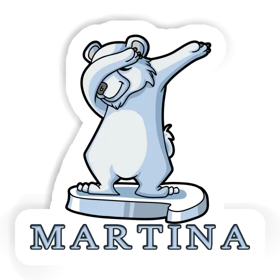 Eisbär Aufkleber Martina Image