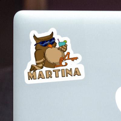 Eule Sticker Martina Laptop Image