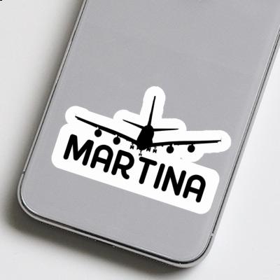 Avion Autocollant Martina Laptop Image