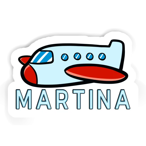 Airplane Sticker Martina Image