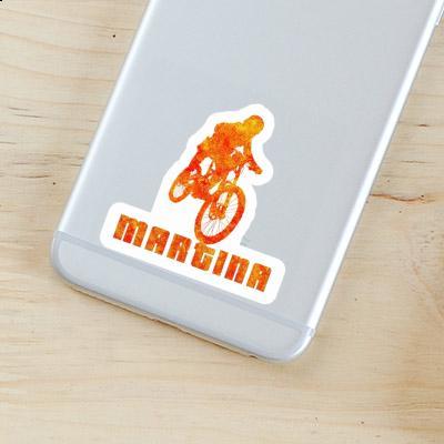 Autocollant Martina Freeride Biker Notebook Image