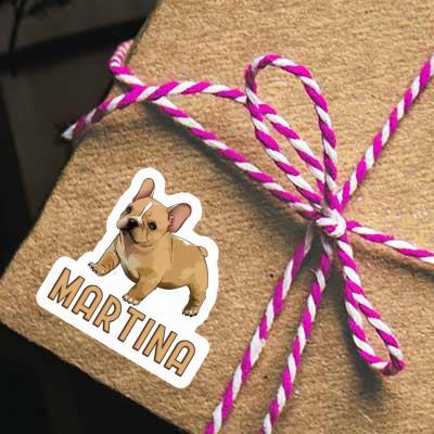 Autocollant Martina Bouledogue Gift package Image