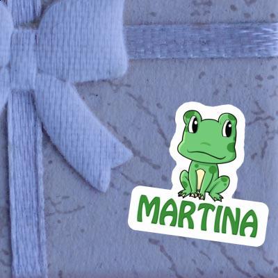 Frosch Sticker Martina Notebook Image