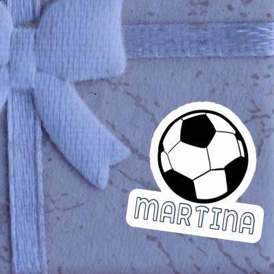 Aufkleber Martina Fußball Gift package Image