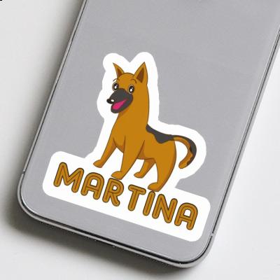 Martina Sticker Schäferhund Image