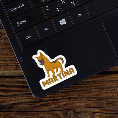 Martina Sticker Schäferhund Laptop Image