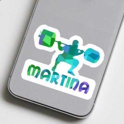 Sticker Martina Gewichtheber Image