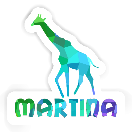 Autocollant Girafe Martina Image