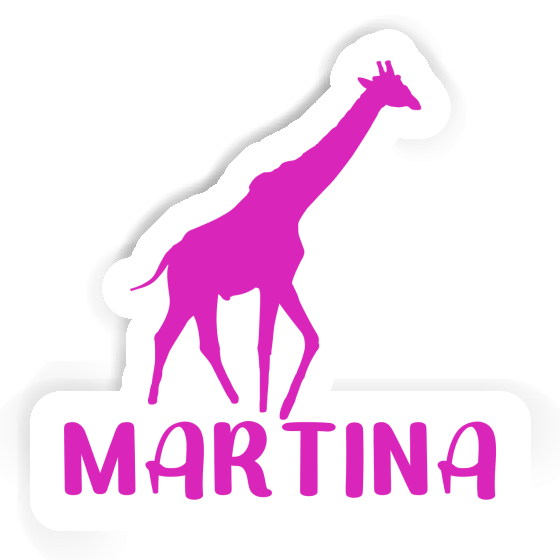 Giraffe Sticker Martina Gift package Image