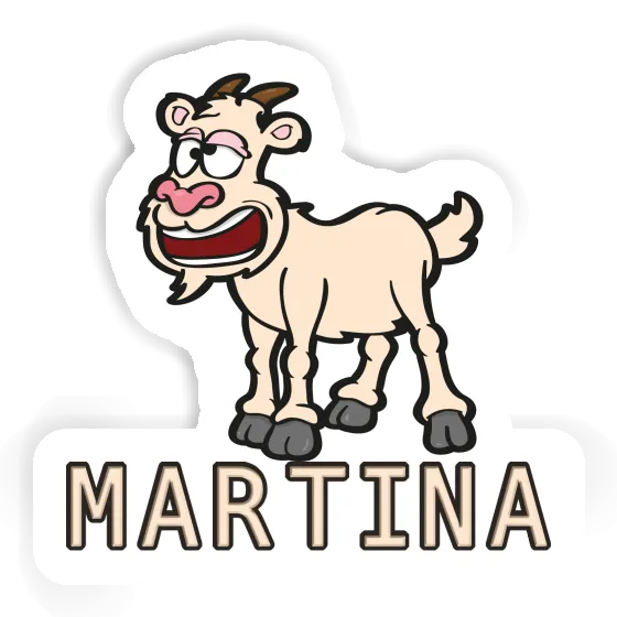 Goat Sticker Martina Notebook Image