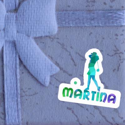 Golfeuse Autocollant Martina Image