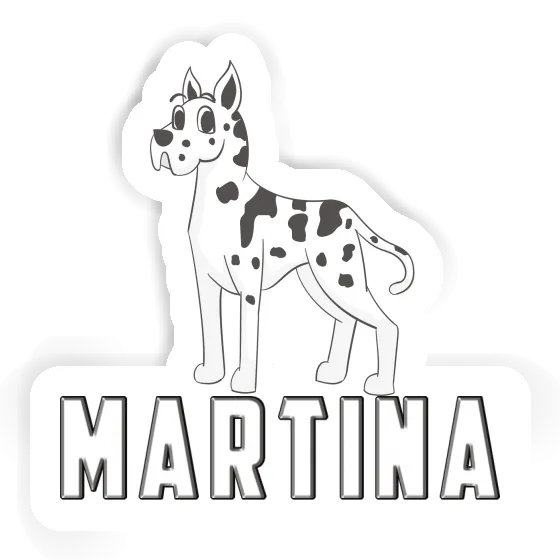 Dogge Sticker Martina Image