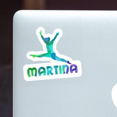 Sticker Gymnastin Martina Image