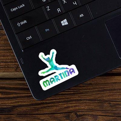 Sticker Gymnastin Martina Image