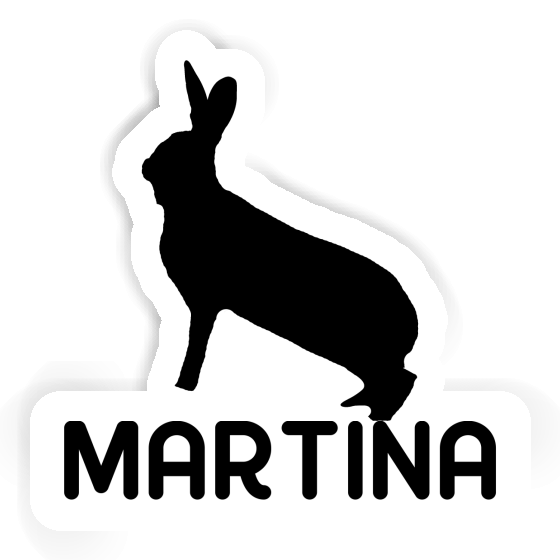 Martina Autocollant Lapin Laptop Image