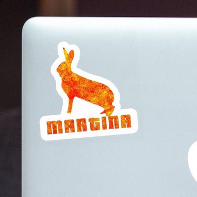 Rabbit Sticker Martina Laptop Image