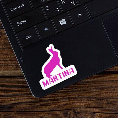 Martina Sticker Rabbit Laptop Image