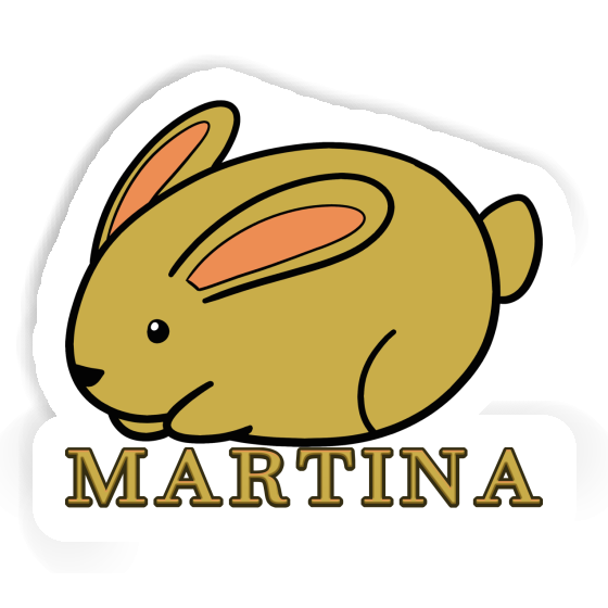 Martina Sticker Hare Notebook Image