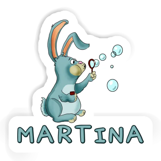 Autocollant Martina Lapin Gift package Image