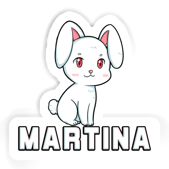 Autocollant Martina Lapin Image