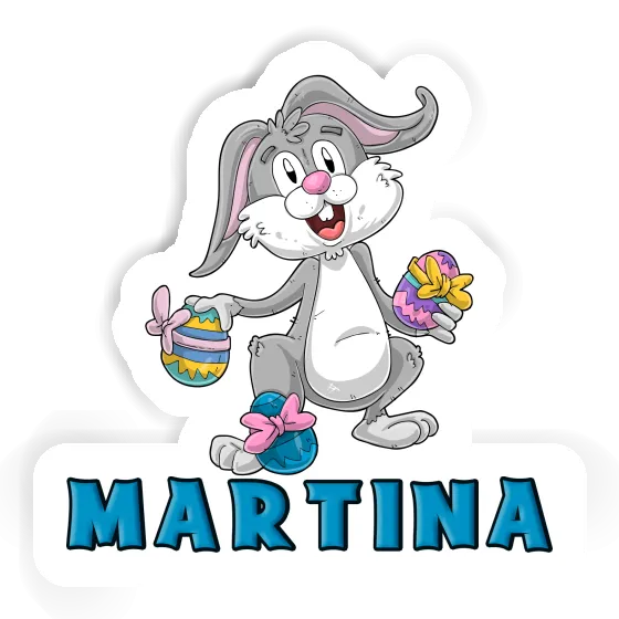 Sticker Martina Easter Bunny Image