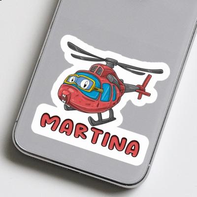 Helicopter Sticker Martina Notebook Image