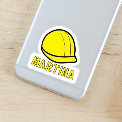 Martina Sticker Helmet Laptop Image