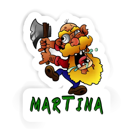 Sticker Lumberjack Martina Laptop Image