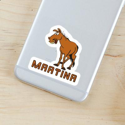 Sticker Pferd Martina Laptop Image