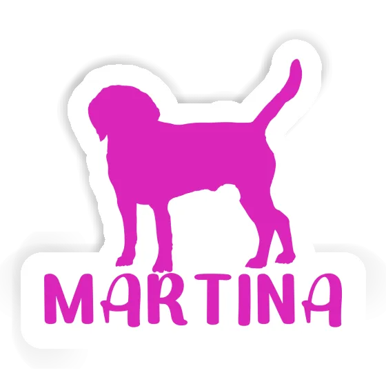 Sticker Martina Hound Image