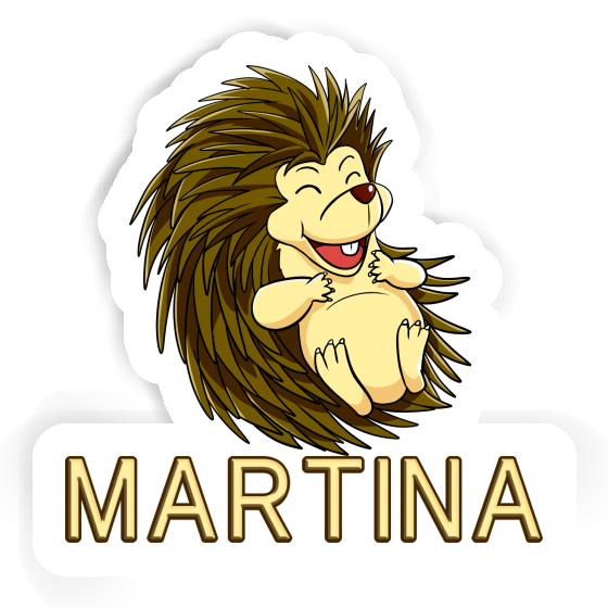 Sticker Martina Hedgehog Notebook Image