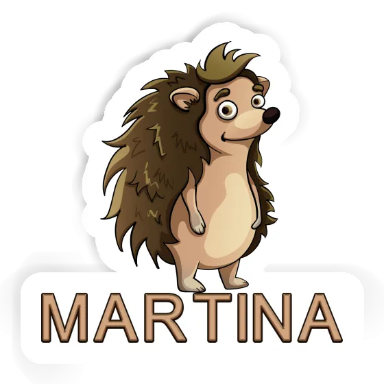 Sticker Martina Hedgehog Notebook Image