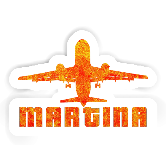 Martina Autocollant Jumbo-Jet Image