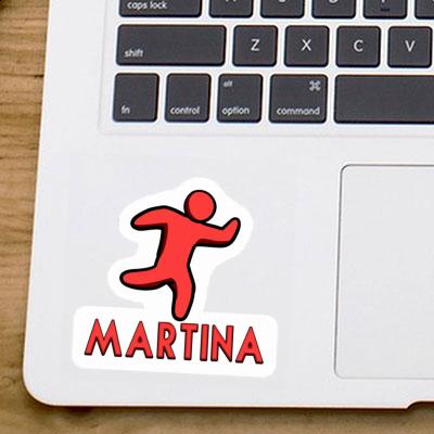 Sticker Martina Jogger Notebook Image