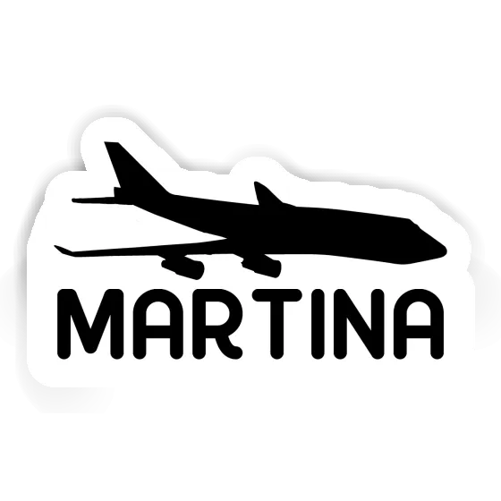 Sticker Martina Jumbo-Jet Gift package Image