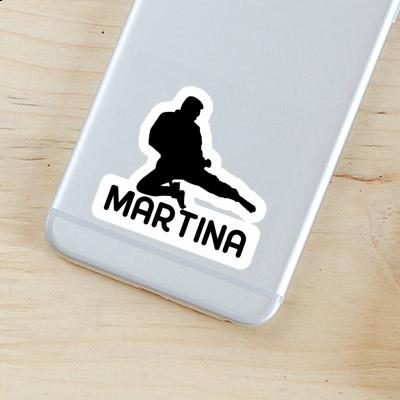 Karateka Sticker Martina Notebook Image