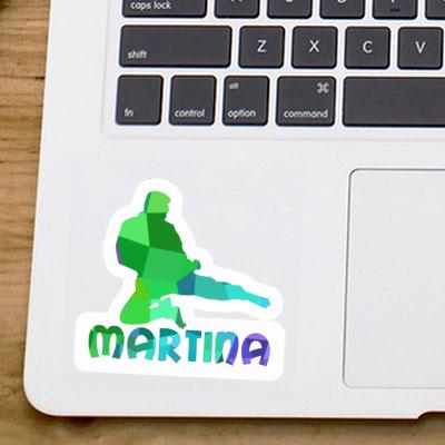 Sticker Martina Karateka Gift package Image