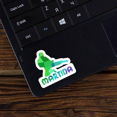 Sticker Martina Karateka Gift package Image