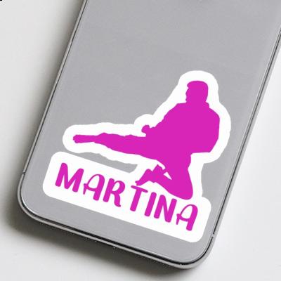 Sticker Martina Karateka Gift package Image