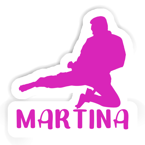 Sticker Martina Karateka Gift package Image