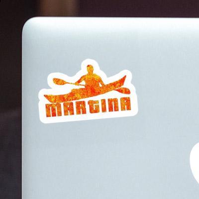 Sticker Kayaker Martina Notebook Image