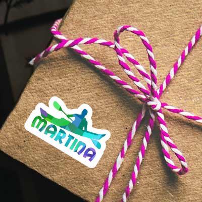 Sticker Kajakfahrer Martina Gift package Image